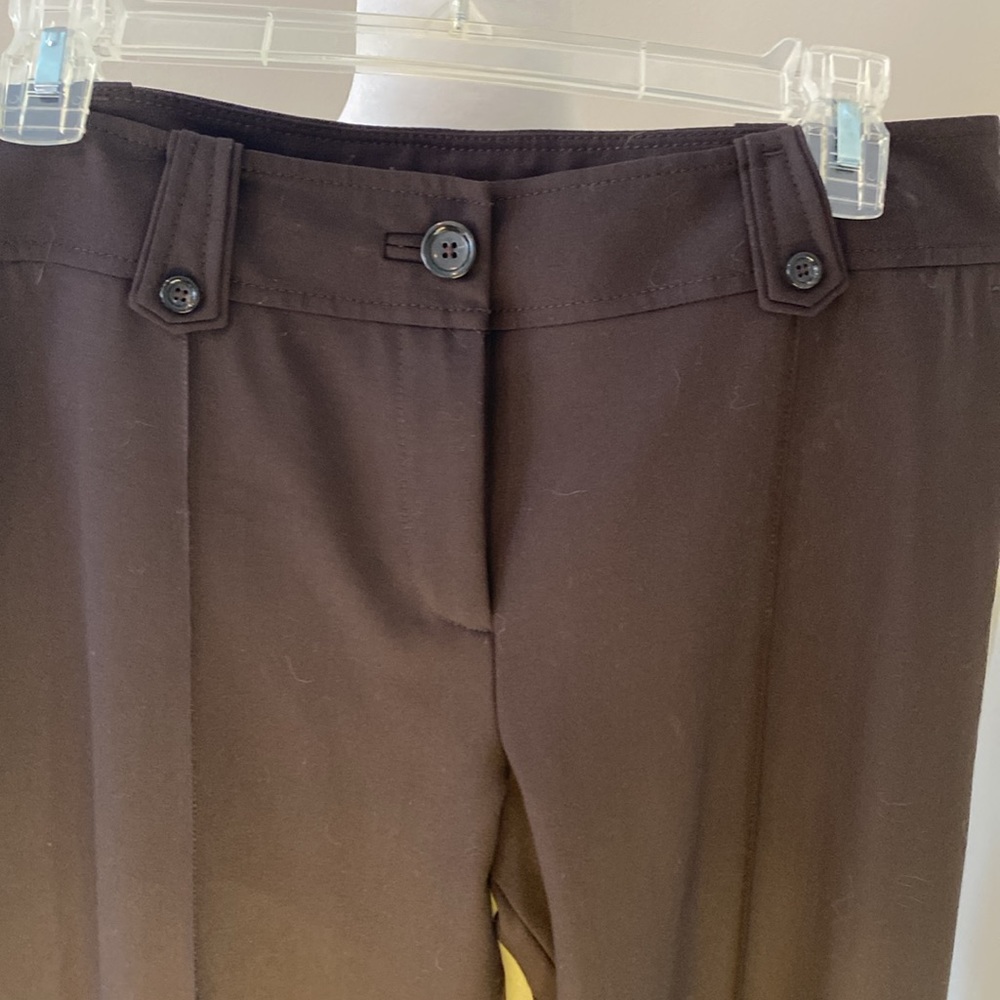 Ann Taylor size 10 Chocolate Brown Slacks